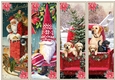 Christmas Vintage 4 x Bookmarks 4