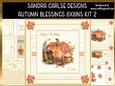 Autumn Blessings Decoupage 8x8ins Kit 2
