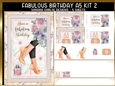 Fabulous Fashion 5 Sheets A5 Decoupage Kit 2