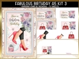 Fabulous Fashion 5 Sheets A5 Decoupage Kit 3