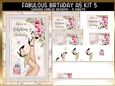 Fabulous Fashion 5 Sheets A5 Decoupage Kit 5