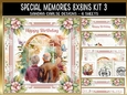 Special Memories 8x8ins Kit 3 with Matching Bookmarks 