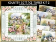 Country Cottages 7x7ins x 6 Topper Kit 2