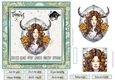 Taurus Birthday 7x7ins Decoupage Topper 1