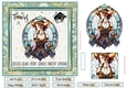 Taurus Birthday 7x7ins Decoupage Topper 2