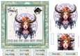 Taurus Birthday 7x7ins Decoupage Topper 5