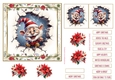 Fun Christmas 6x6ins Topper 6