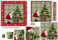 Christmas Busy Time for Santa Topper Sheet