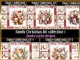 Family Christmas 5 x kits collection 1