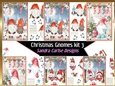 Christmas Gnomes 6 sheets with Inserts kit 3