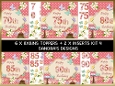 Pretty flowers 8x8ins topper kit 4