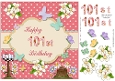 Happy 101st Birthday Butterfly Topper (Request)