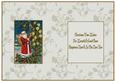 Vintage Father Christmas Insert