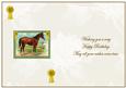 Horse Thoroughbred Insert