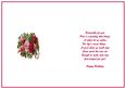 Vintage Roses in a Wheelbarrow Insert