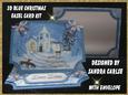 Christmas Scene Easel Card & Envelope Kit