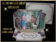 Holy Night Christmas Easel Card Kit with Envelope