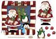 Christmas Santa Decoupage Topper