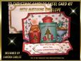 Christmas Candles Easel Card Kit