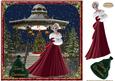 Christmas Time Decoupage Topper