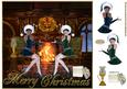 Christmas by the fireside Decoupage Topper