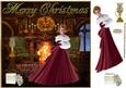 Merry Christmas Decoupage Topper