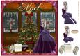 Christmas Noel Decoupage Topper