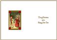 Poinsettia Christmas Insert