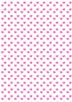 Pink Valentine Hearts Backing Paper