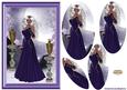 Lady in Purple Pyramid Topper