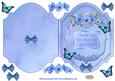 Pretty Butterflies 3 Quick Decoupage Card