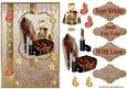 Lipstick & Beads Decoupage Card Front