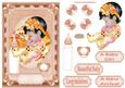 Beautiful Baby 2 Decoupage Card Front