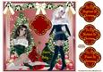 Christmas Santa Baby 8x8ins Topper 2