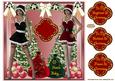 Santa Baby 8x8ins Card Front 2
