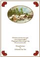 Christmas Winters Day Insert 1