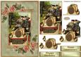 A Day in the Country Decoupage Card Front