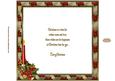 Christmas Poinsettia 8 x 8ins Insert 1