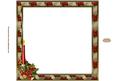 Christmas Poinsettia 8 x 8ins Insert 2
