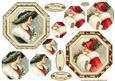 Vintage Christmas Pyramid Toppers x 2 Sheet 2