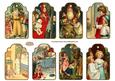 8 x Christmas Gift Tags Sheet 2