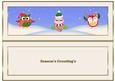 Have a 'hoot' of a Christmas Dl Insert