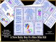 A New Baby Boy 8 Square Mini Kit