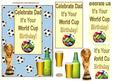A World Cup Birthday Dad Pyramid Card Front 2