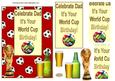 A World Cup Birthday Dad Pyramid Card Front 3