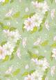 White Flowers Backing Paper