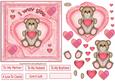I Wuv You Decoupage Topper
