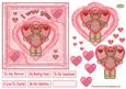 My Beating Heart Decoupage Topper