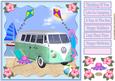 Day at the Beach Decoupage Topper