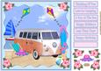 A Day at the Beach Decoupage Topper 3